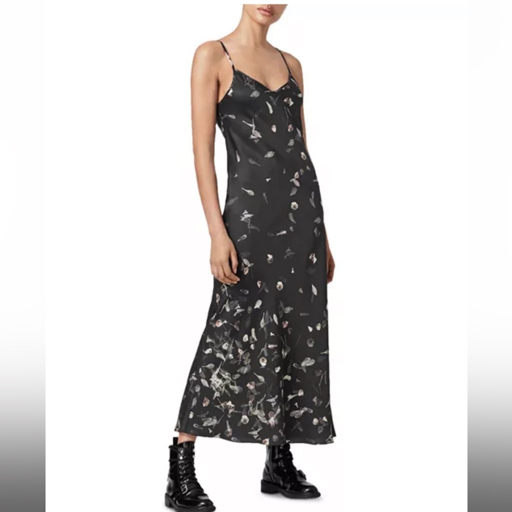All Saints Bryony Mutare Floral Slip Dress